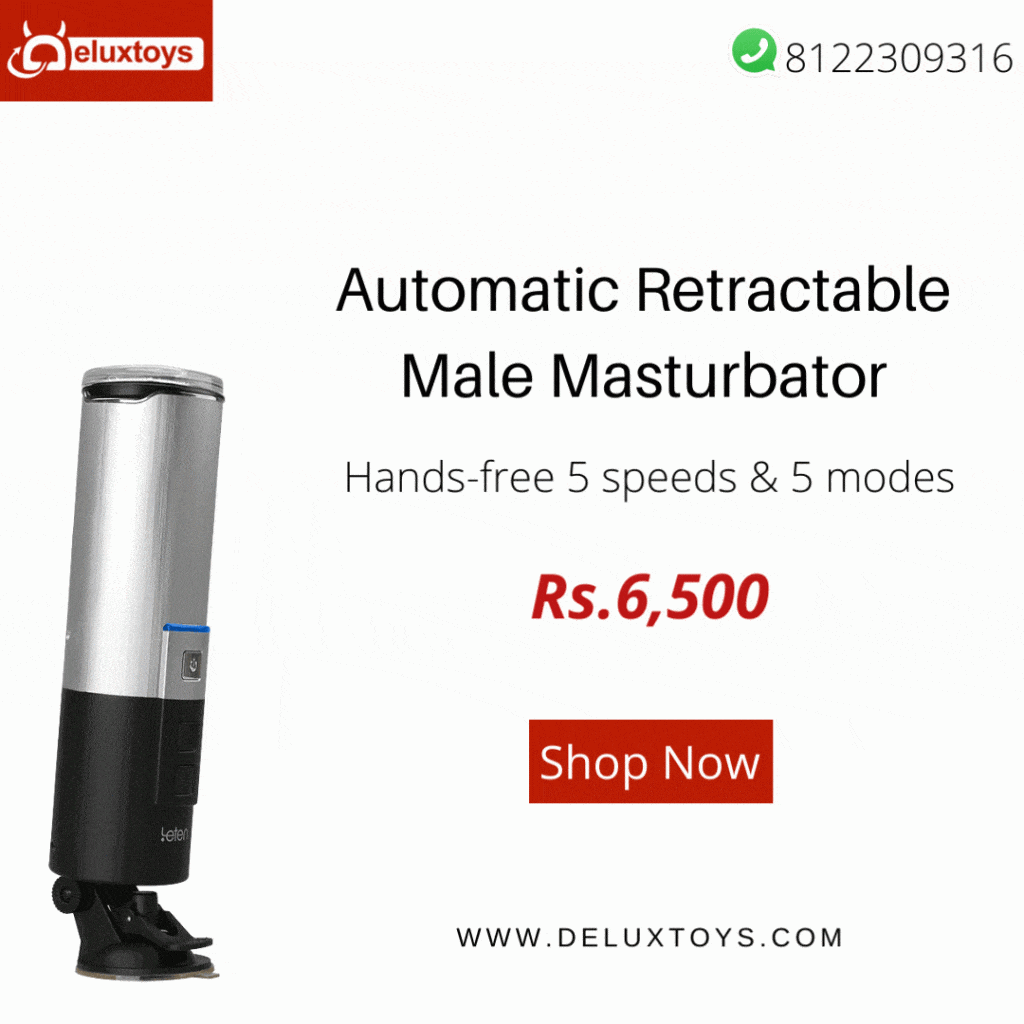 Leten X-9 Retractable Super Telescopic Automatic Hands-Free Male Masturbator Online in India from DeluxToys.com
